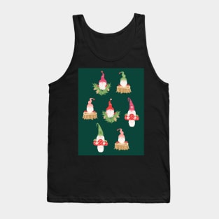 Christmas Gnomes Tank Top